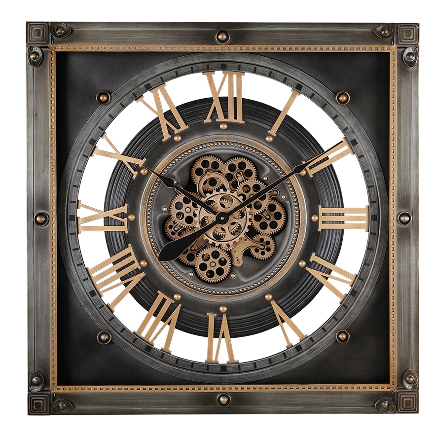 ساعت مدرن چرخ‌دنده‌دار F8114