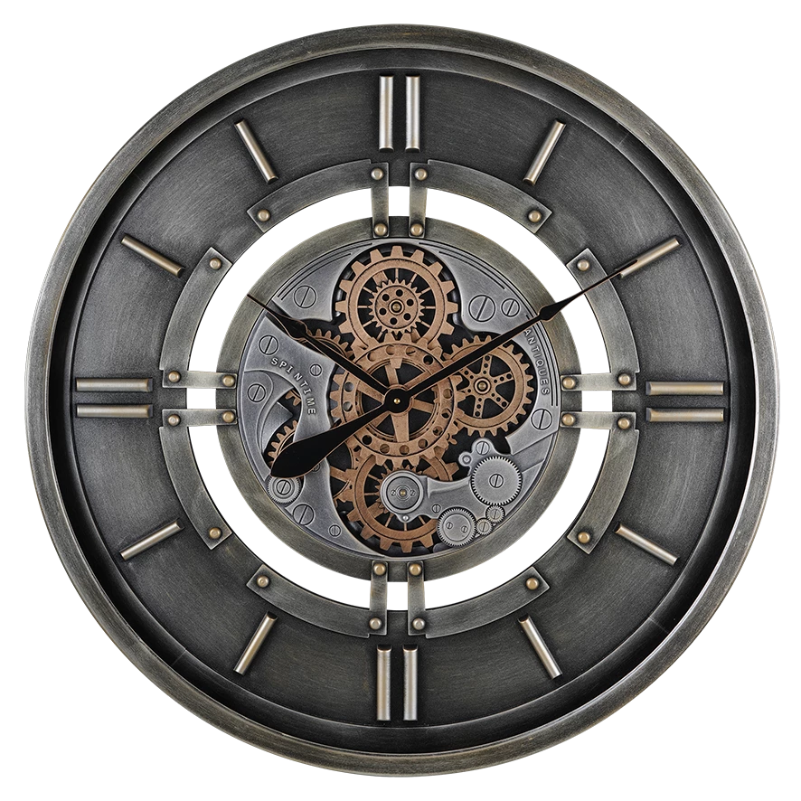 ساعت مدرن چرخ‌دنده‌دار F8103
