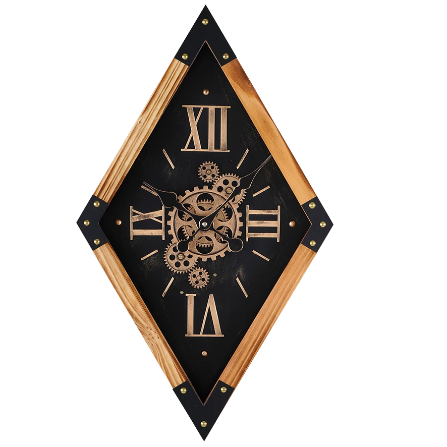ساعت مدرن چرخ‌دنده‌دار F7122