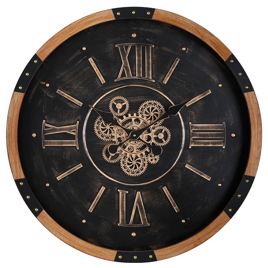 ساعت مدرن چرخ‌دنده‌دار F6117