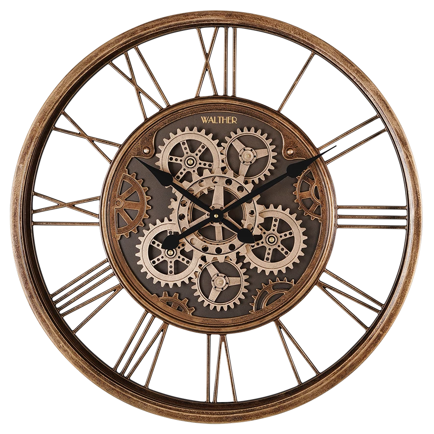 ساعت مدرن چرخ‌دنده‌دار F6116