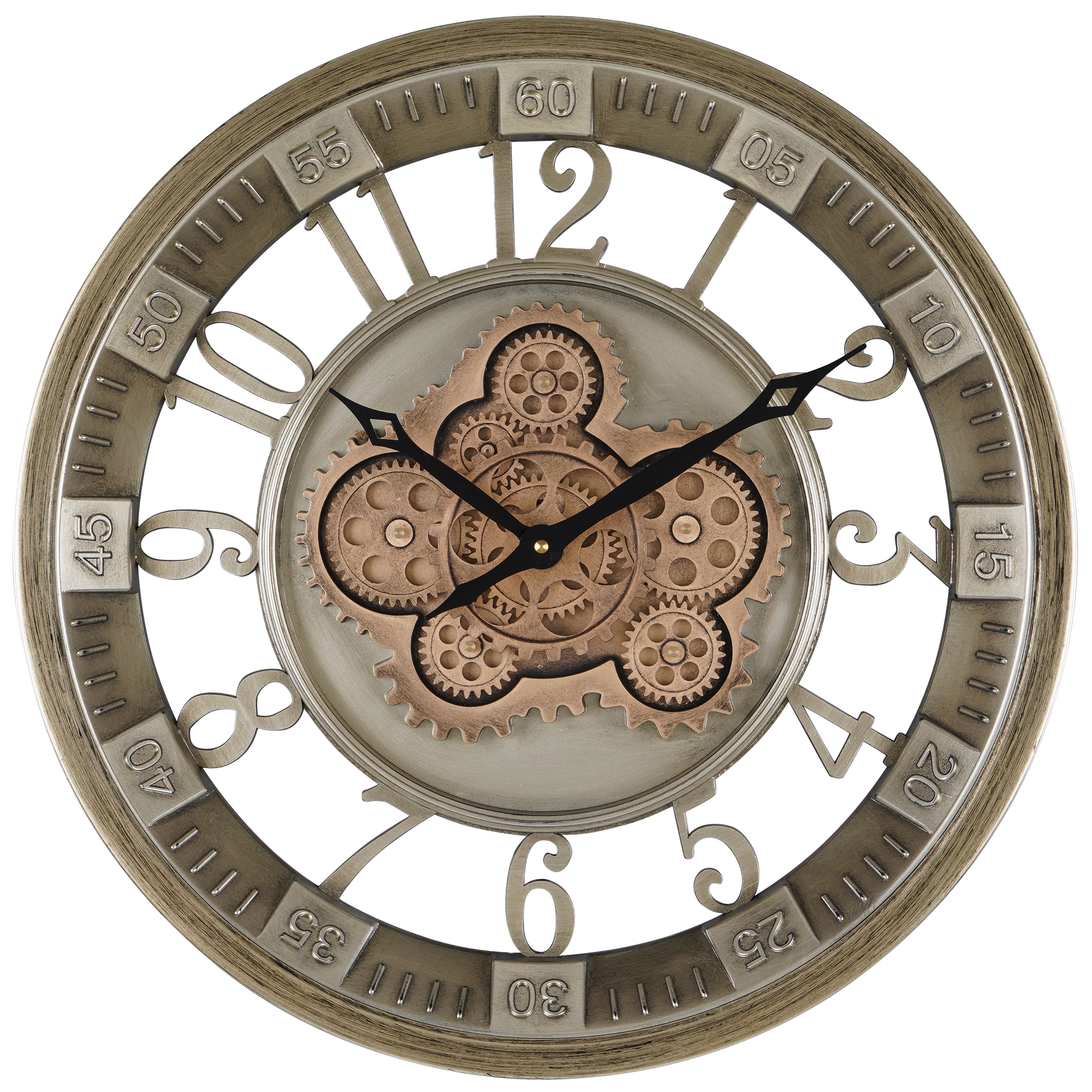 ساعت مدرن چرخ‌دنده‌دار F5107
