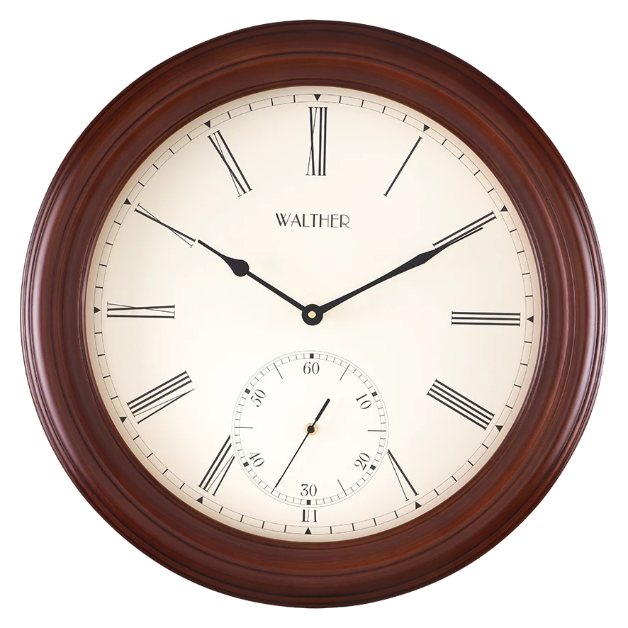 ساعت دیواری مدرن قهوه‌ای E6039
