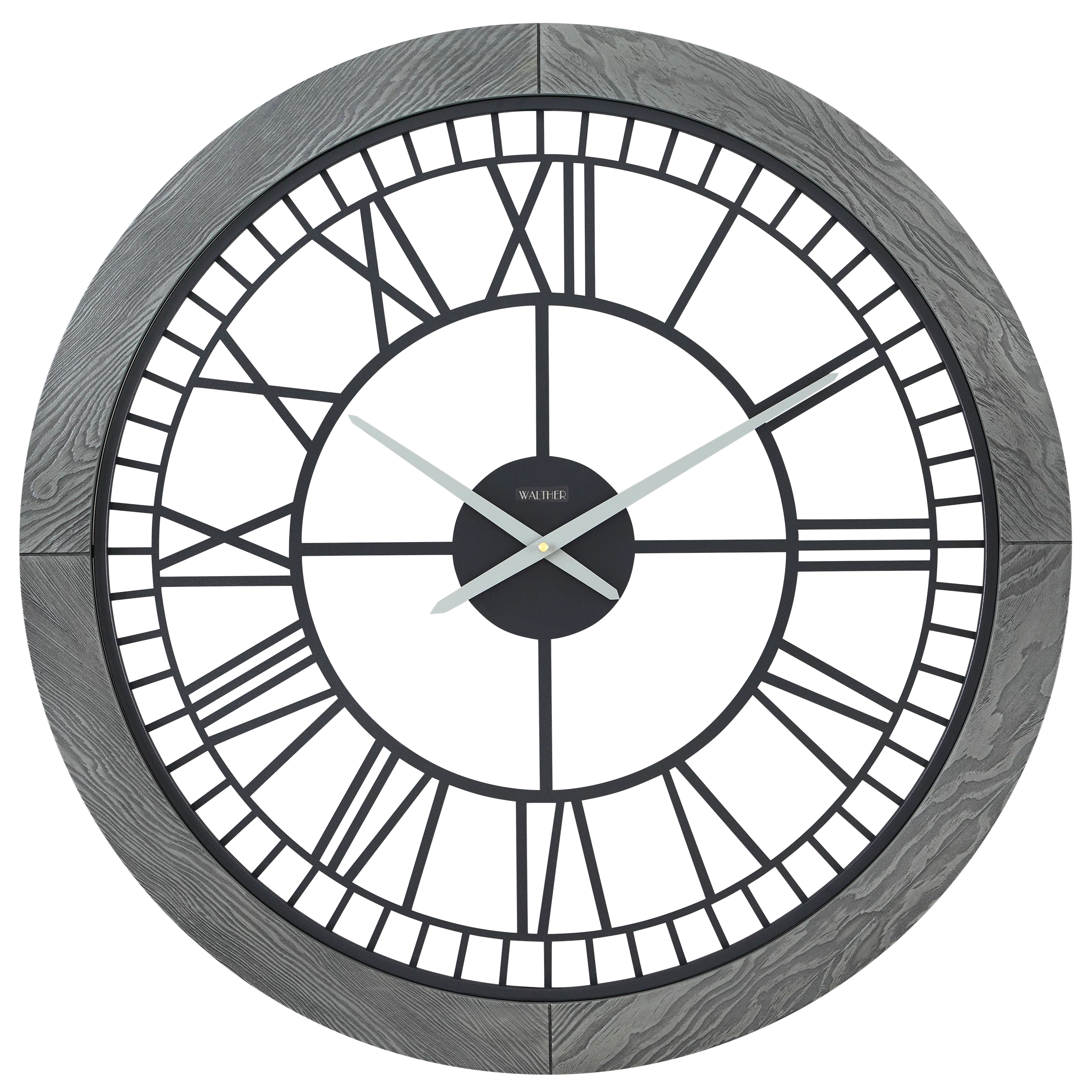 ساعت دیواری مدرن طوسی M8071