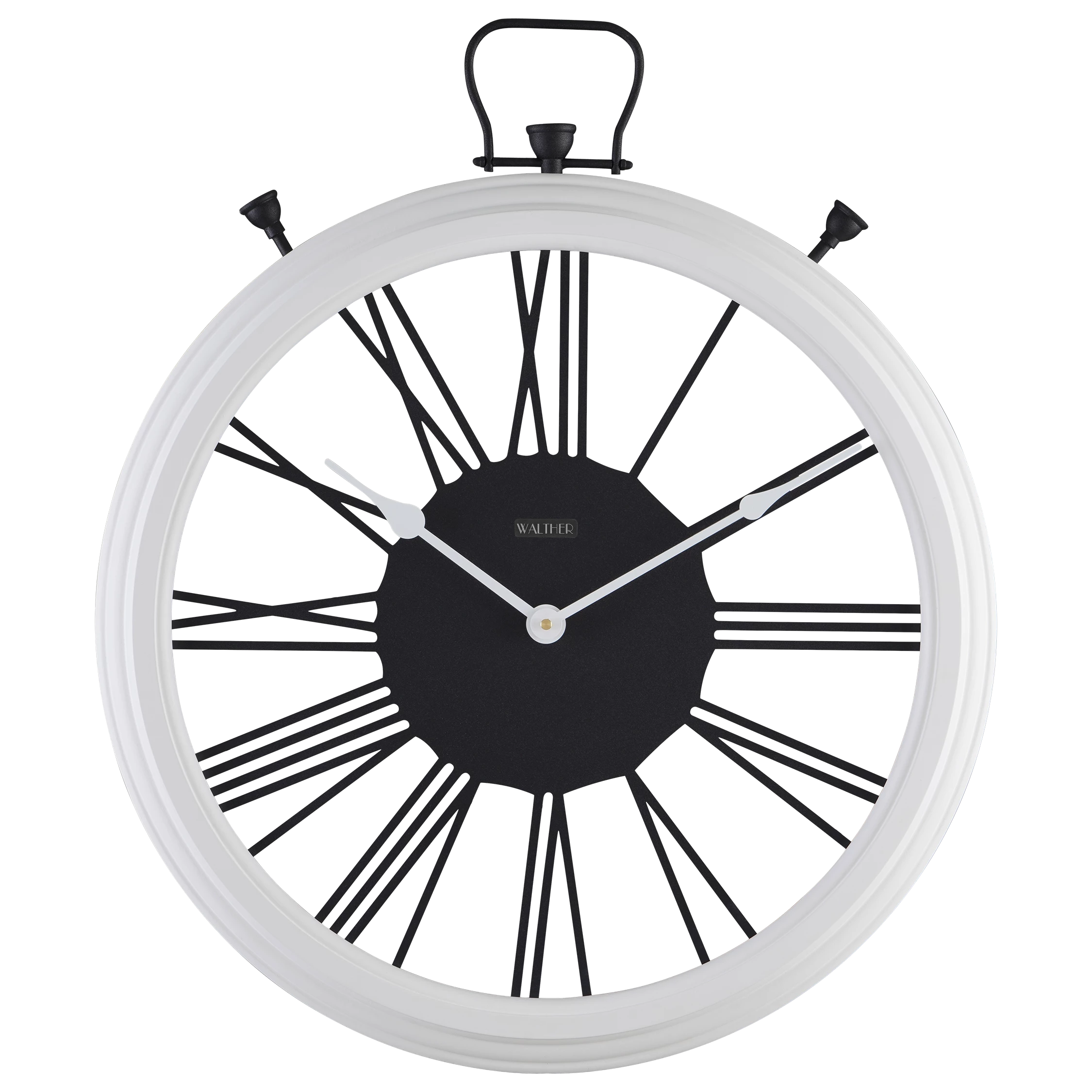 ساعت دیواری مدرن سفید  E6061