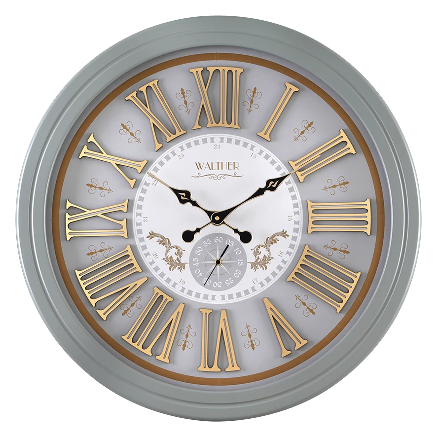 ساعت دیواری مدرن طوسی A7021