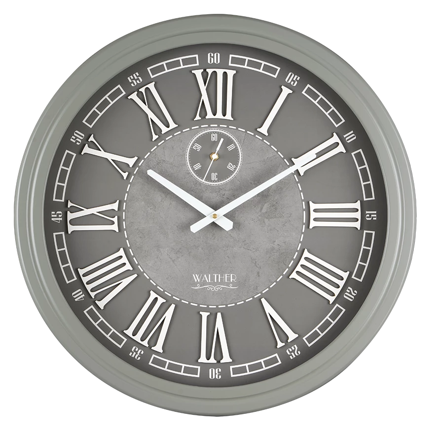 ساعت دیواری مدرن طوسی A6005